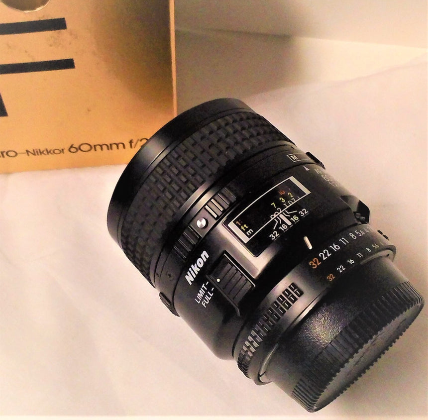 Ottica obiettivo Nikon Nikkor AF Micro 60 mm F2,8