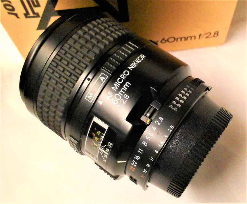 Ottica obiettivo Nikon Nikkor AF Micro 60 mm F2,8