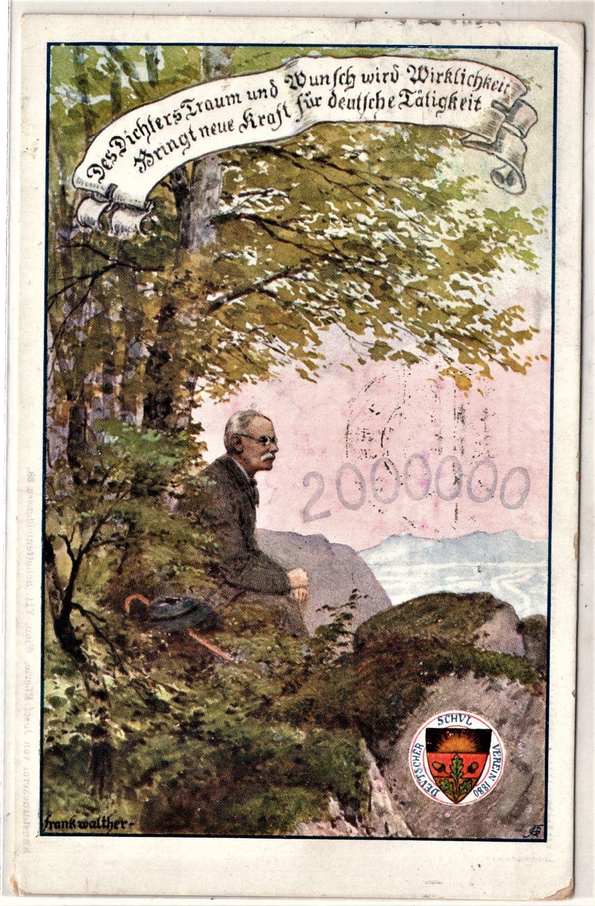 Cartolina Deutscher Schulverein number: 105 | Collezionissimo