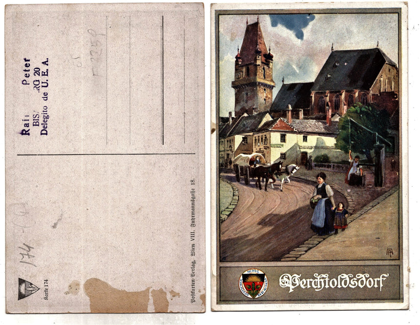 Cartolina Deutscher Schulverein number: 174 | Collezionissimo