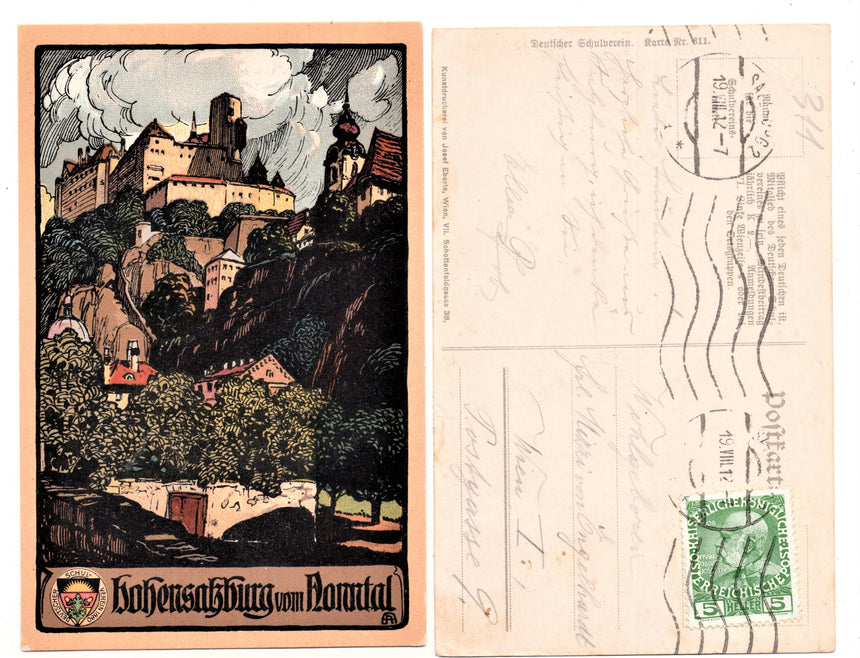 Cartolina Deutscher Schulverein number: 311 | Collezionissimo