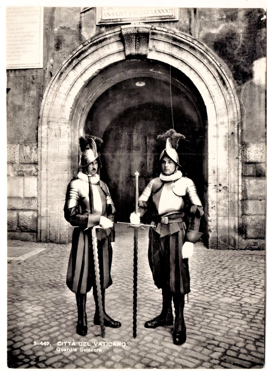 Cartolina Militare Seconda Guerra Mondiale Quardia Svizzera | Collezionissimo