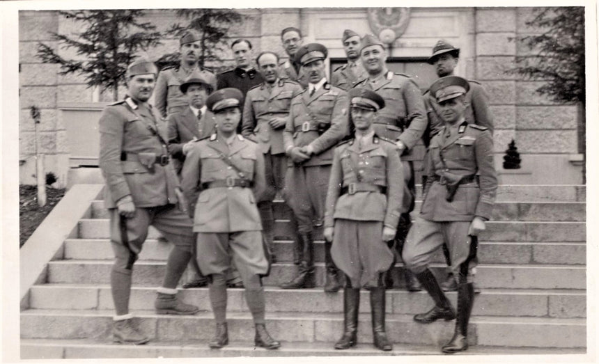 Cartolina Militare Seconda Guerra Mondiale foto gruppo militari | Collezionissimo