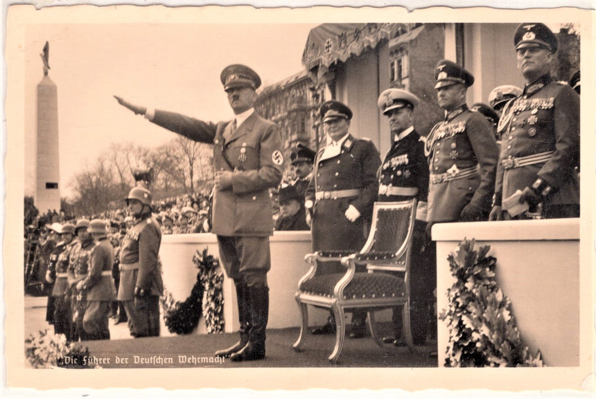 Cartolina Militare Seconda Guerra Mondiale die Fuhrer der Deutschen | Collezionissimo