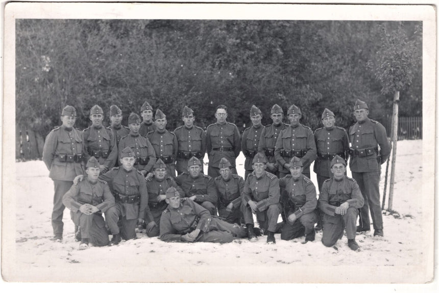 Cartolina Militare Seconda Guerra Mondiale gruppo militari | Collezionissimo