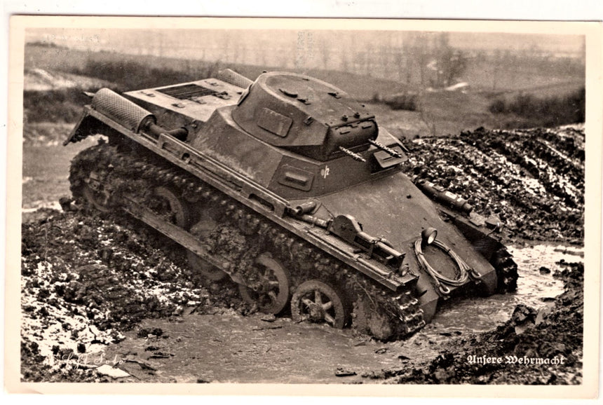 Cartolina Militare Seconda Guerra Mondiale Unsere Wehrmacht | Collezionissimo