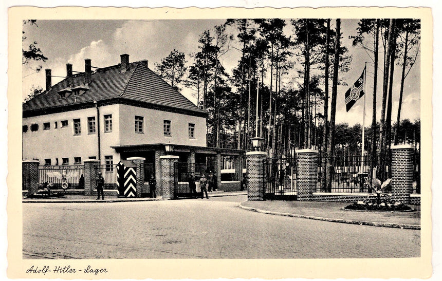 Cartolina Militare Seconda Guerra Mondiale Adolf Hitler Lager | Collezionissimo
