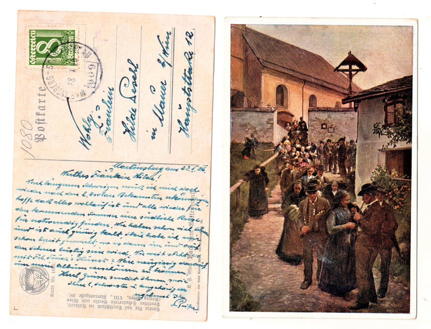 Cartolina Deutscher Schulverein number: 1080 | Collezionissimo