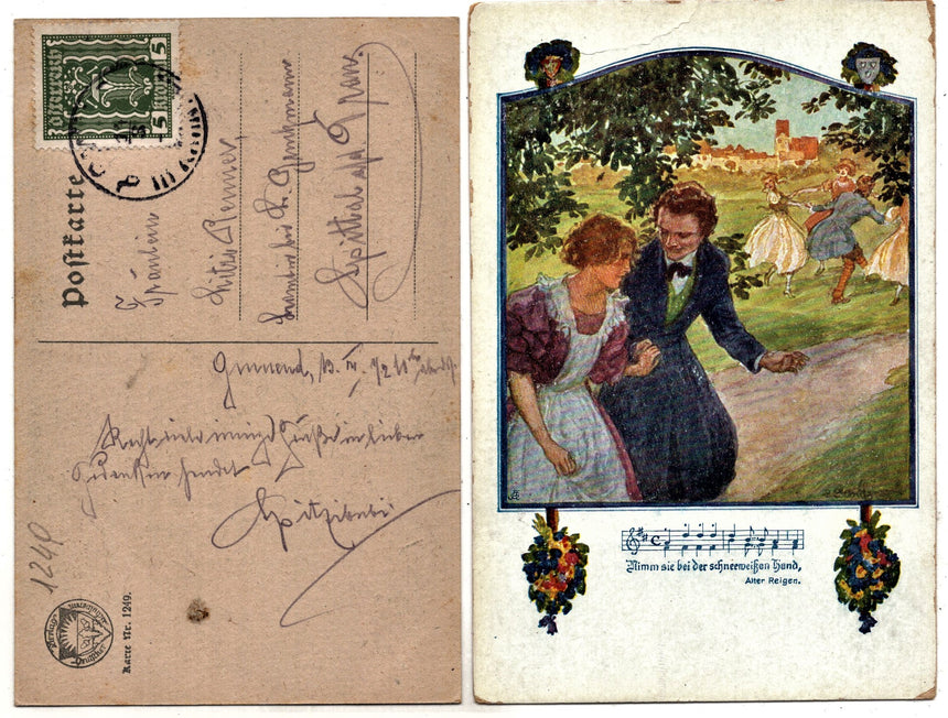 Cartolina Deutscher Schulverein number: 1249 | Collezionissimo