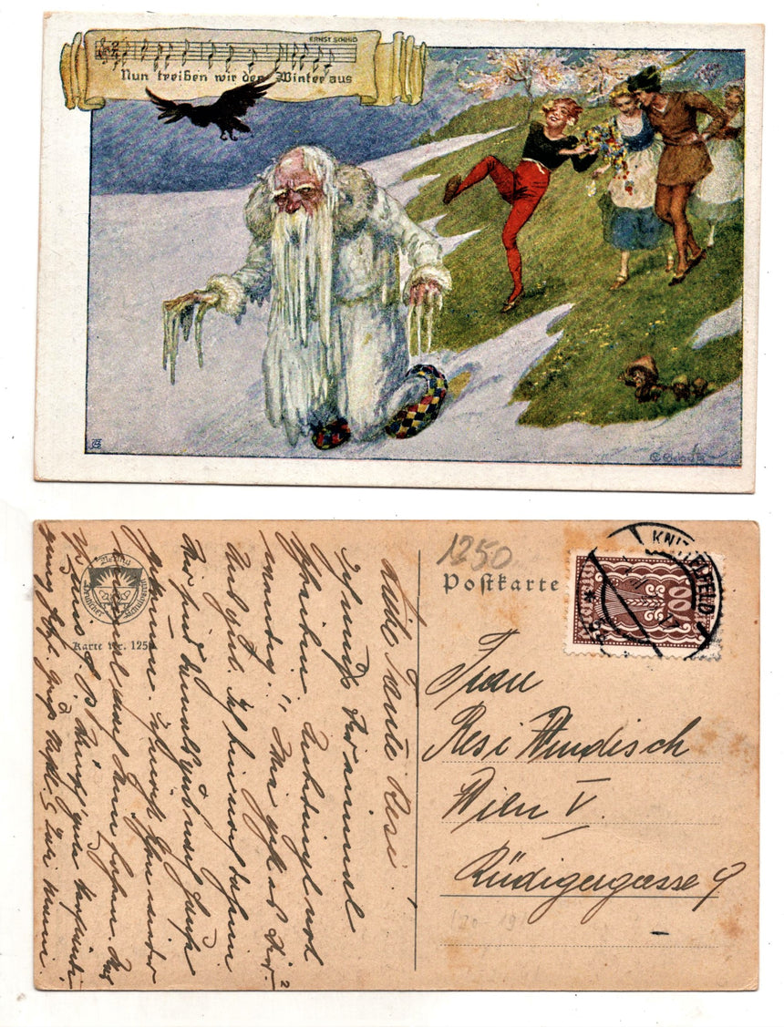 Cartolina Deutscher Schulverein number: 1250 | Collezionissimo