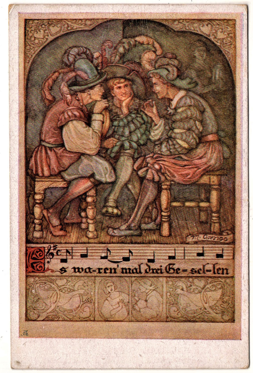 Cartolina Deutscher Schulverein number: 1254 | Collezionissimo