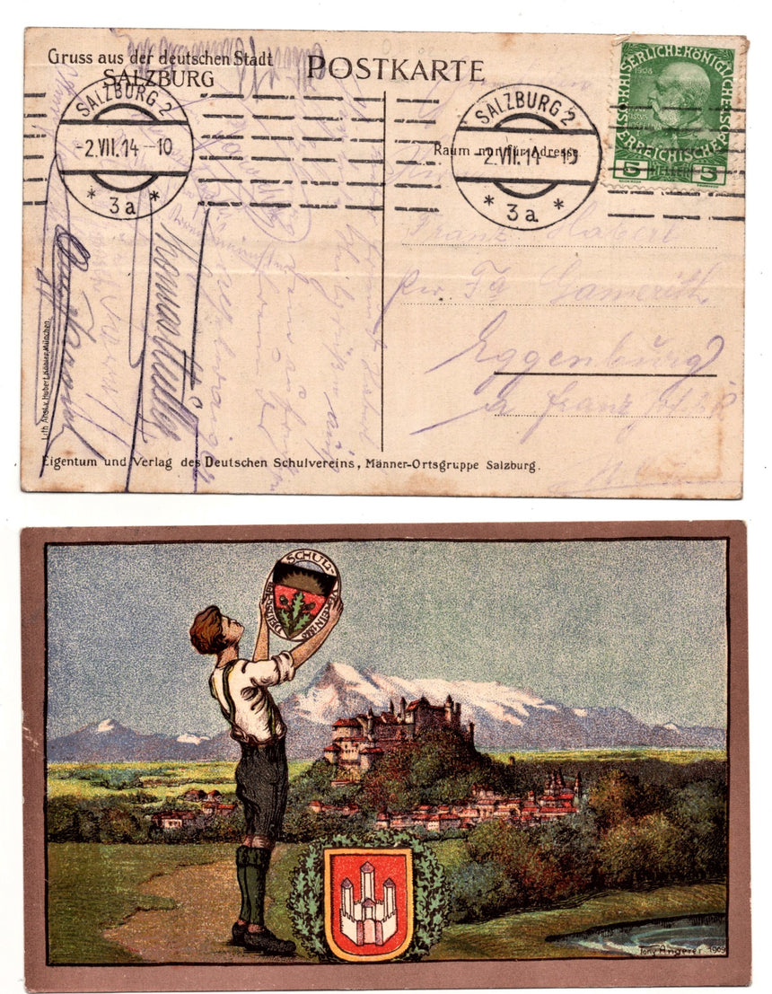 Cartolina Deutscher Schulverein number: S.N. | Collezionissimo