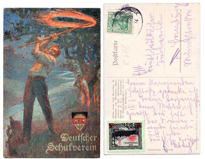 Cartolina Deutscher Schulverein number: S.N. | Collezionissimo