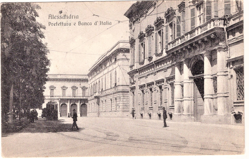 Cartolina Alessandria Banca Italia | Collezionissimo