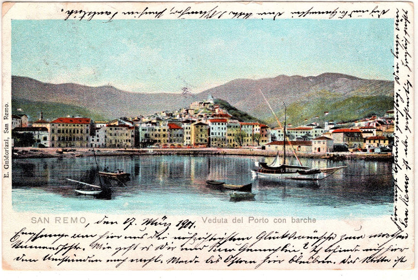 Cartolina Imperia San Remo il porto | Collezionissimo