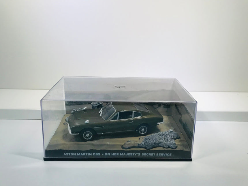 Aston Martin DBS - On Her Majesty’s Secret Service 007 Diorama 1:43