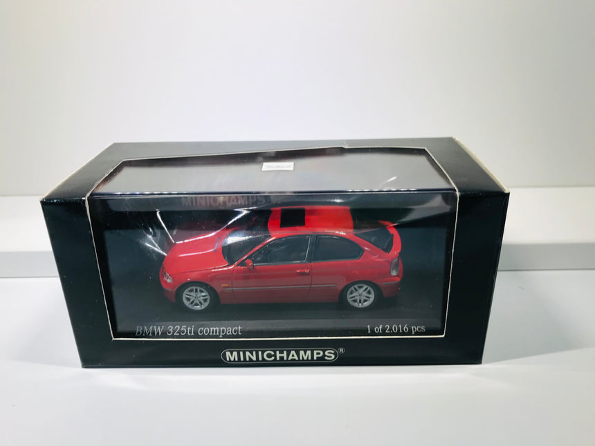 Minichamps BMW 3 series Compact 2000 red 1:43 - 431 020070