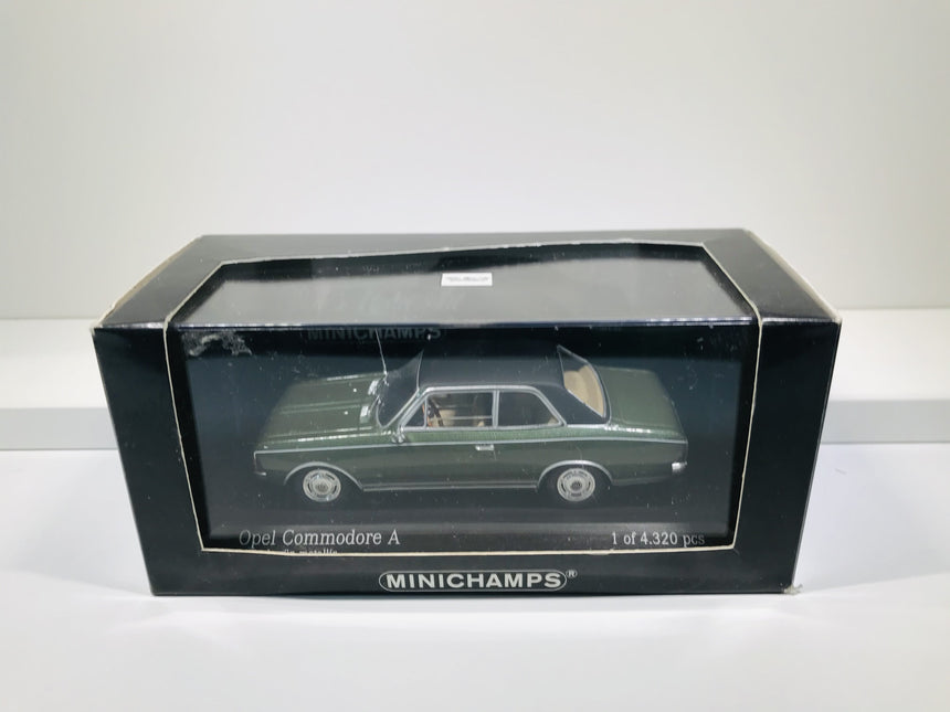 Minichamps Opel Commodore "A" 1966 green metallic 1:43 - 430 046160