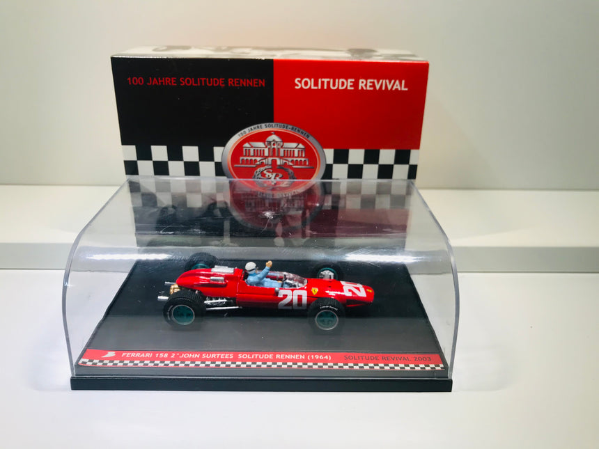 Brumm Solitude Revival  Ferrari 158 John Surtees Limited edition 500pcs 1:43 - SR01