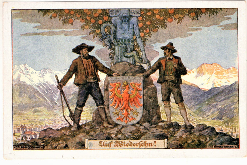 Cartolina antica Cartolina politica Sudtirol
