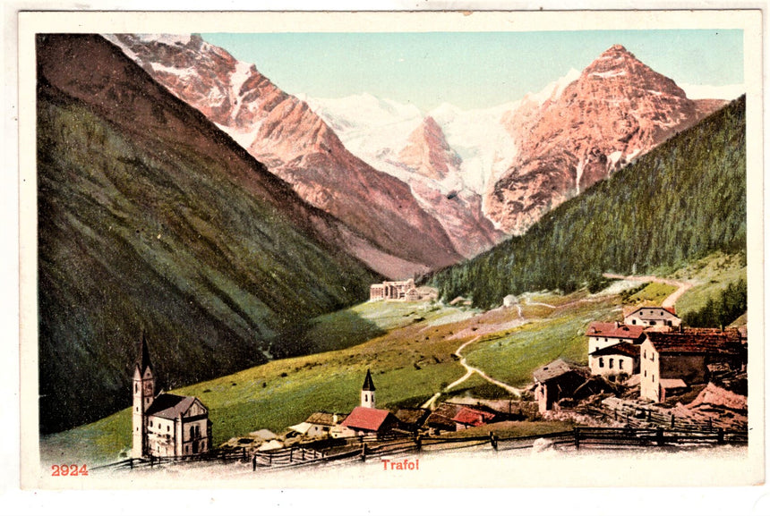 Cartolina antica Sudtirol Trafoi