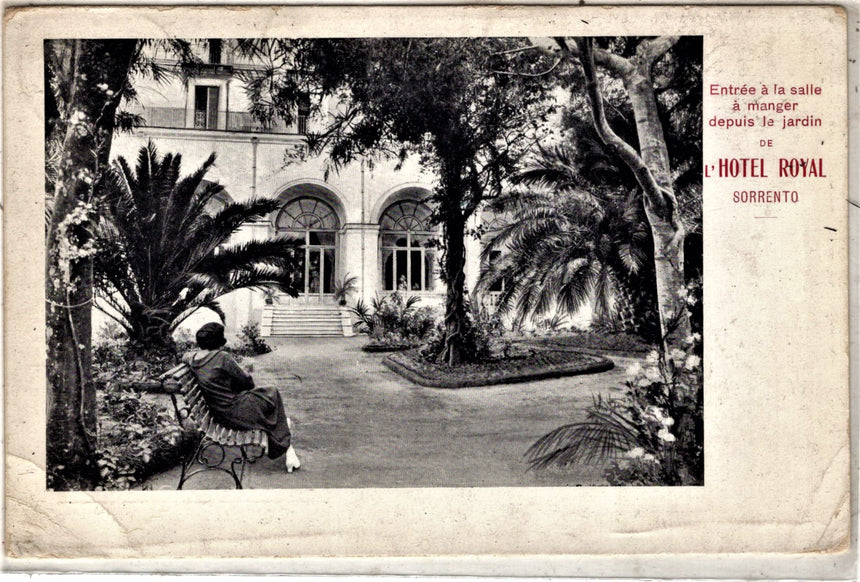 Cartolina antica Sorrento Hotel Royal