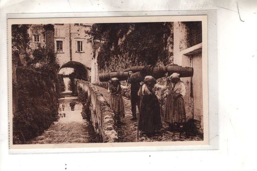 Cartolina antica Amalfi Ed. Andrea Fusco Dipino