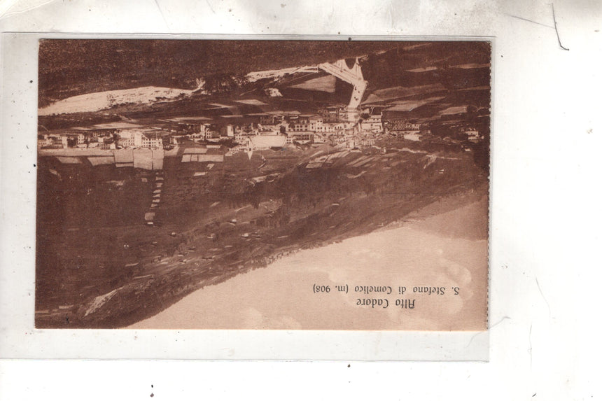 Cartolina antica Alto Cadore S.Stefano di Comelico