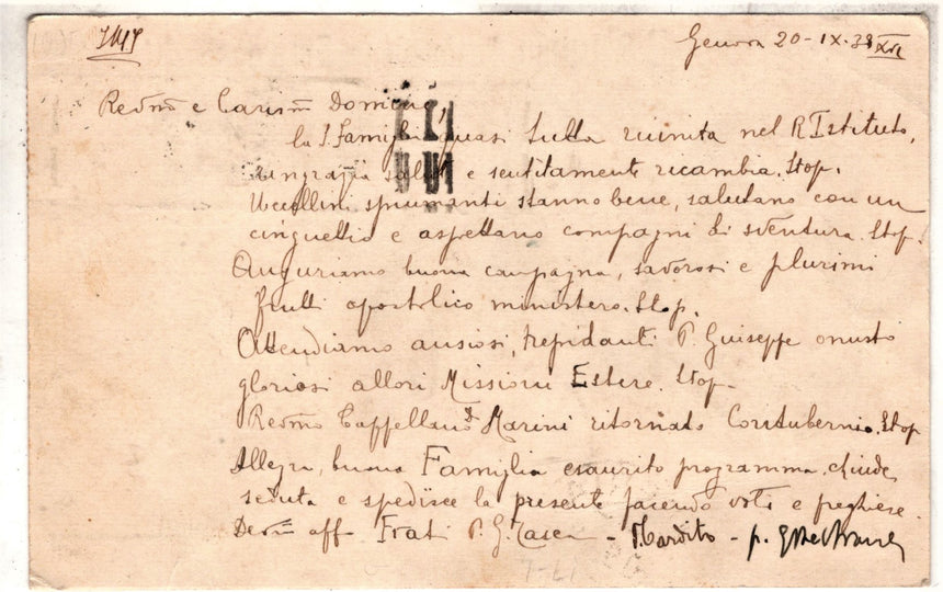 Cartolina antica 