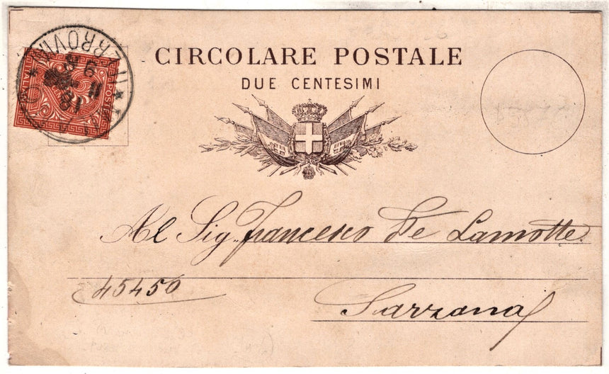 Cartolina antica Cartolina pubblicitaria Milano Fratelli Bocconi