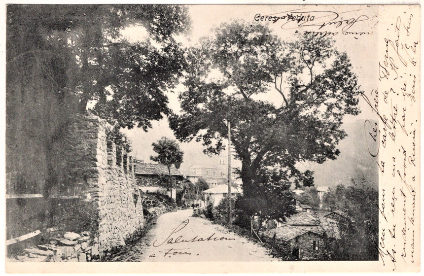 Cartolina antica Ceres veduta