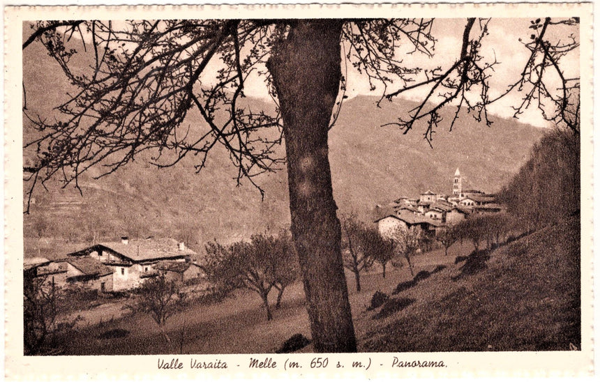 Cartolina antica Valle Varaita Cuneo