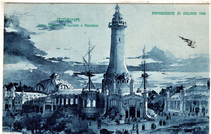 Cartolina antica Cartolina Uffifiale Esposizione 1906