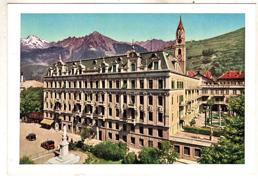 Cartolina antica Merano Hotel Esplanade