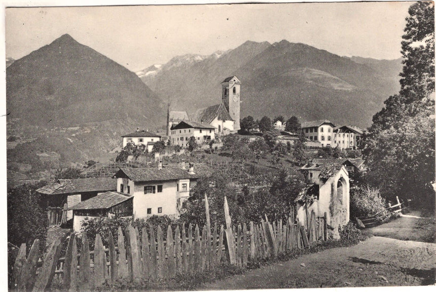 Cartolina antica Merano Schònna bei Meran