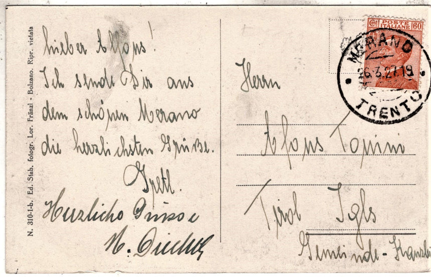 Cartolina antica 