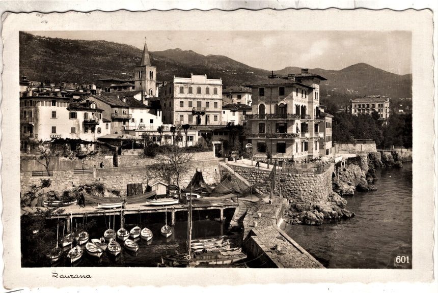 Cartolina antica Lovrana