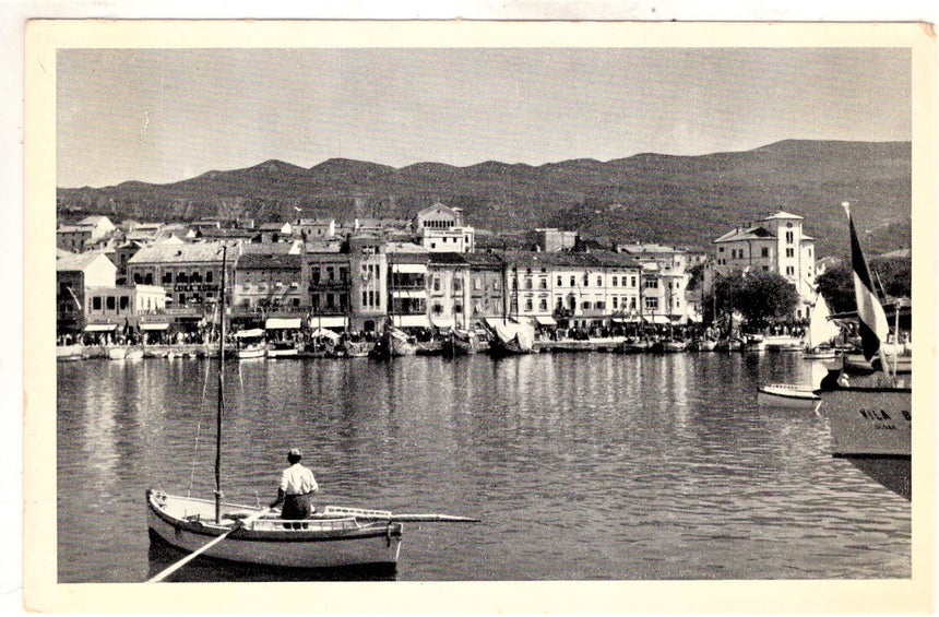 Cartolina antica Crikvenica Croazia