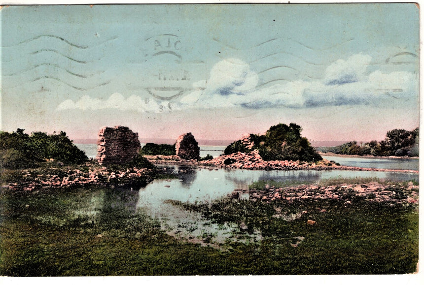 Cartolina antica isola Brioni in der Adria Croazia