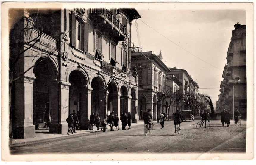 Cartolina antica Chiavari Corso Dante