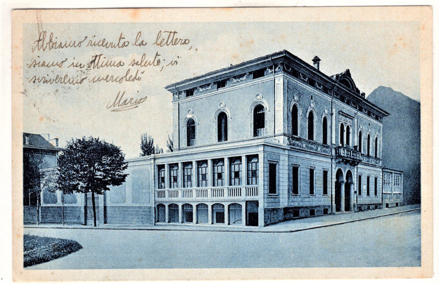 Cartolina antica Vittorio Veneto Istituto Ricci