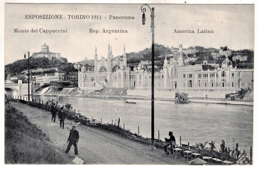 Cartolina antica Torino Esposizione intrnazionale 1911