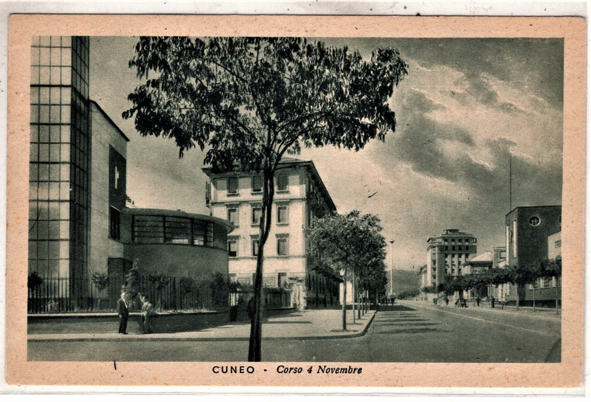 Cartolina antica Cuneo corso 4