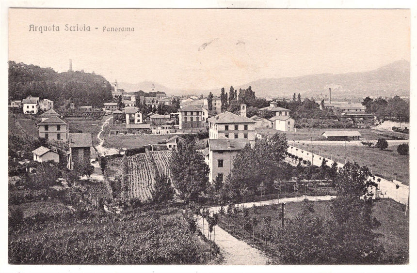 Cartolina antica Arquata Srivia Alessandria