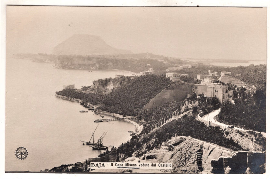 Cartolina antica Baja il capo Misano Bacoli Napoli foto N.P.G.