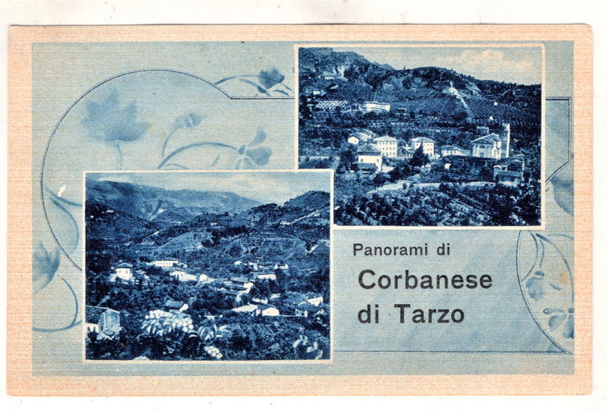 Cartolina antica Corbanese di Tarzo Treviso per Pergine