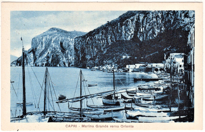 Cartolina antica Capri Marina Grande