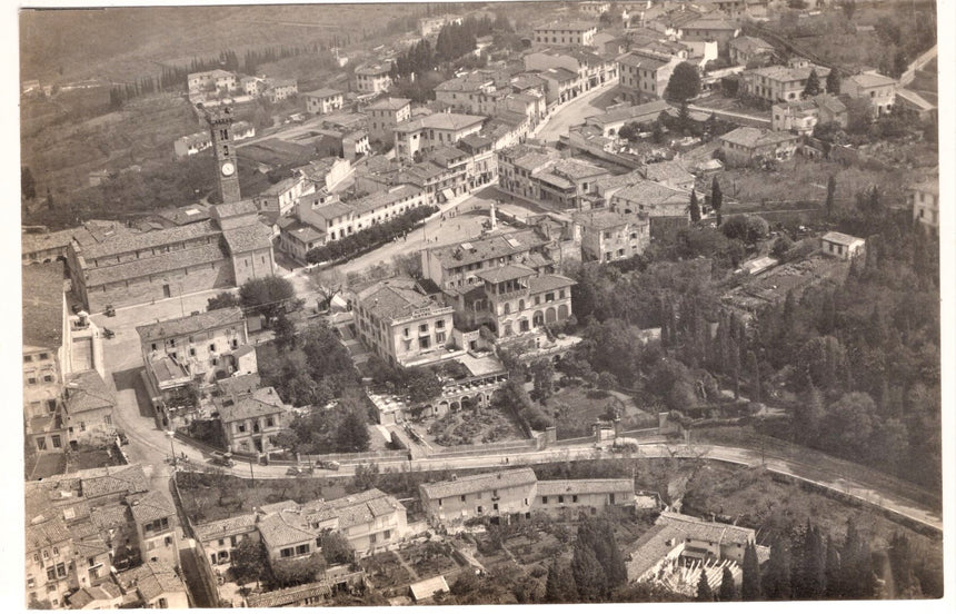 Cartolina antica Fiesole panorama dall Alto