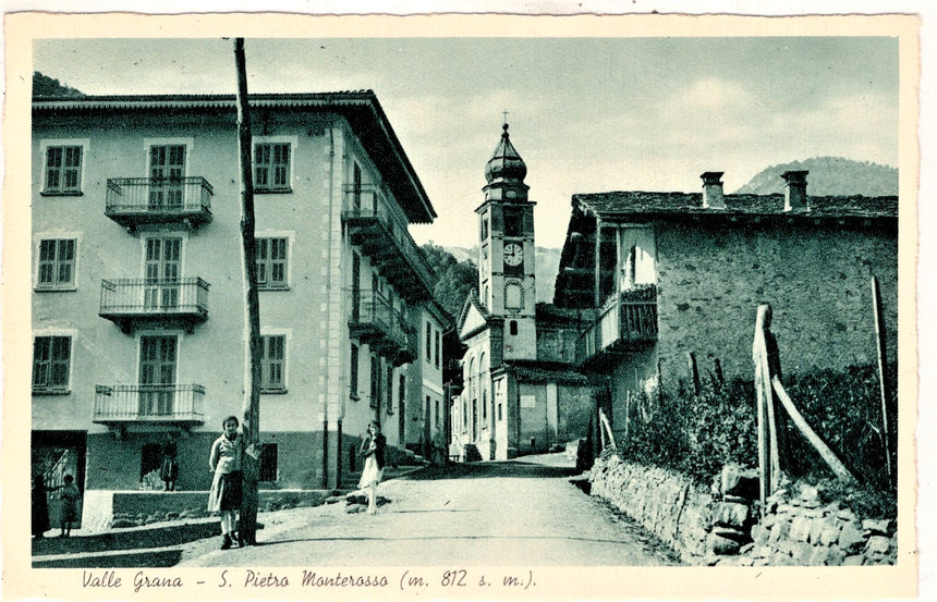 Cartolina antica San Pietro Monterosso Varese