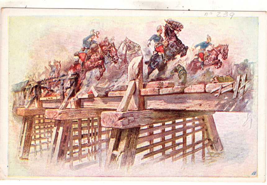 Cartolina antica Croce Rossa, Rotes Kreuz, Red Cross Nr. 239 aus dem goldenen buche